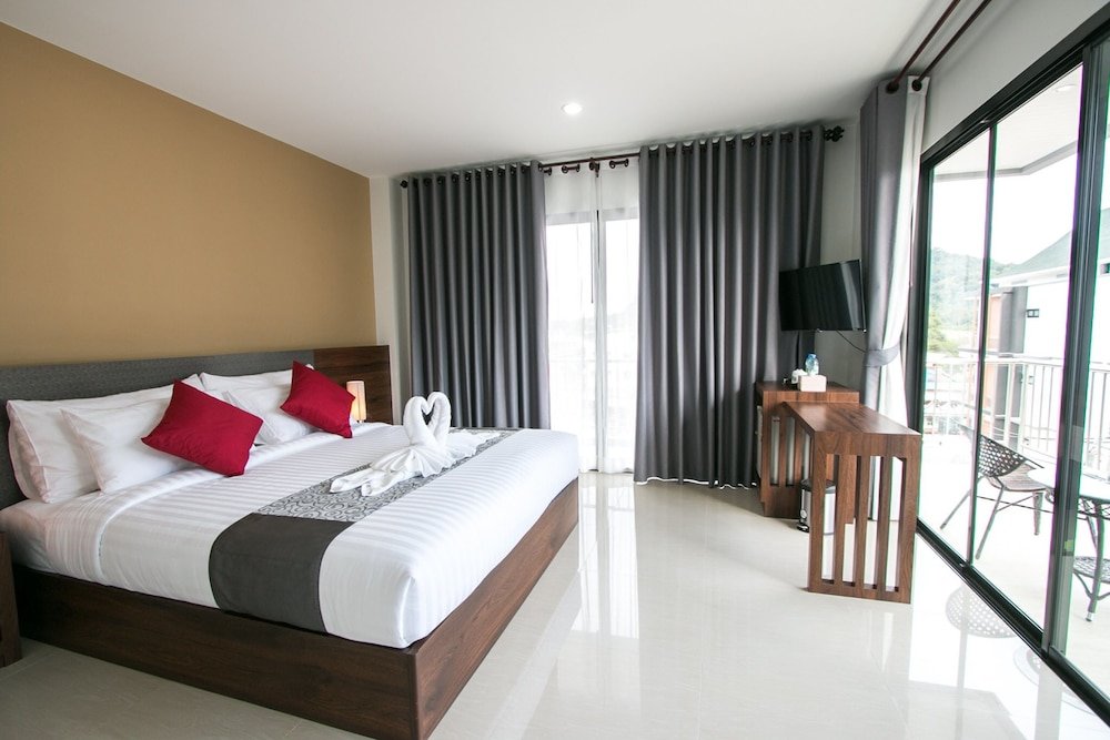 Двухместный номер Deluxe c 1 комнатой с балконом Aonang Sea Valley Resort