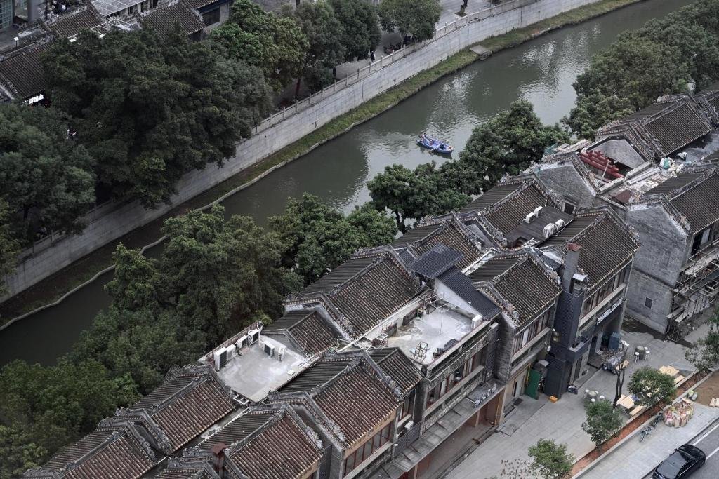Camera doppia Deluxe con vista sul fiume Conrad Guangzhou