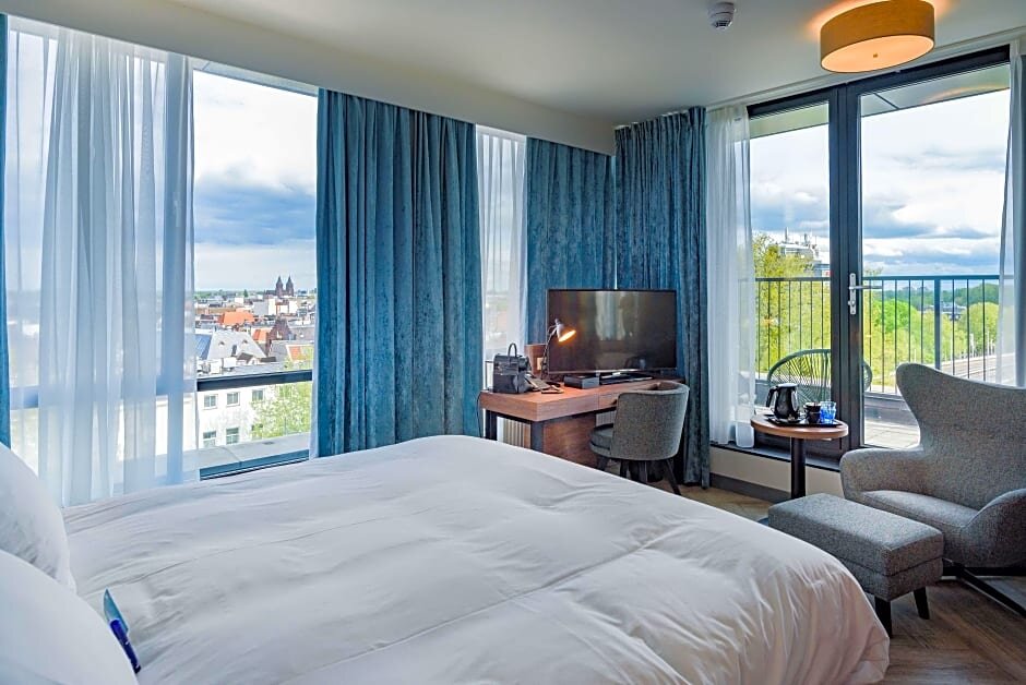 Standard double chambre avec balcon Hotel Haarhuis