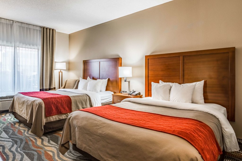 Четырёхместный номер Standard Comfort Inn & Suites Lookout Mountain