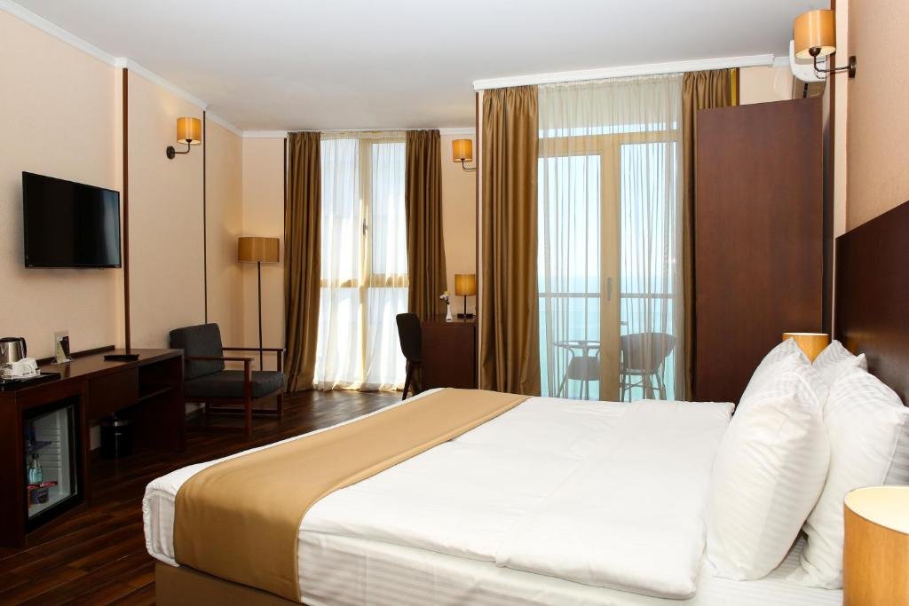 Standard Doppel Zimmer mit Meerblick Hotel Corner Inn