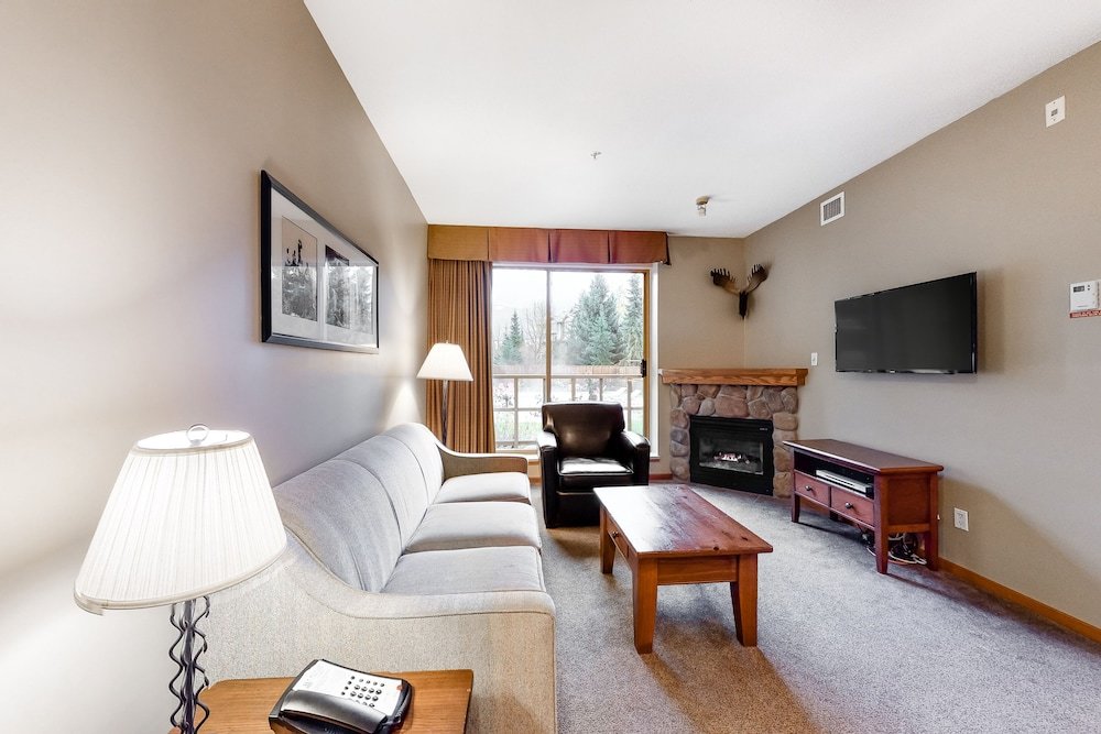 Suite 2 dormitorios con vista a la montaña Cascade Lodge