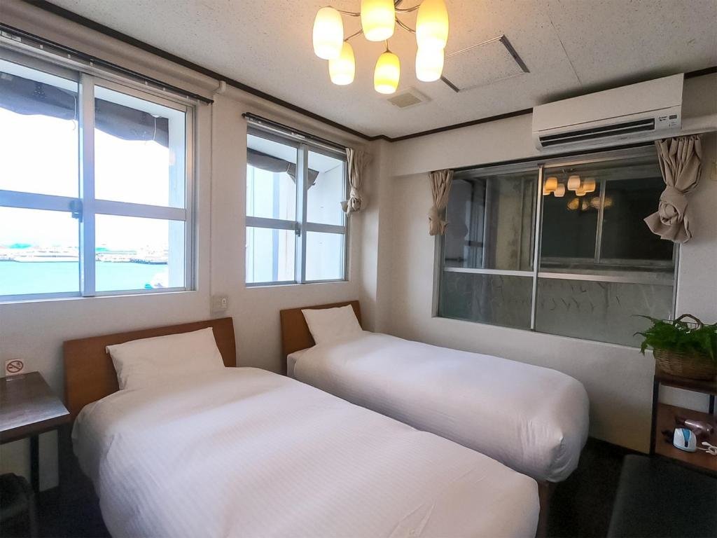 Standard Double room with sea view Ishigakijima Hotel Olive