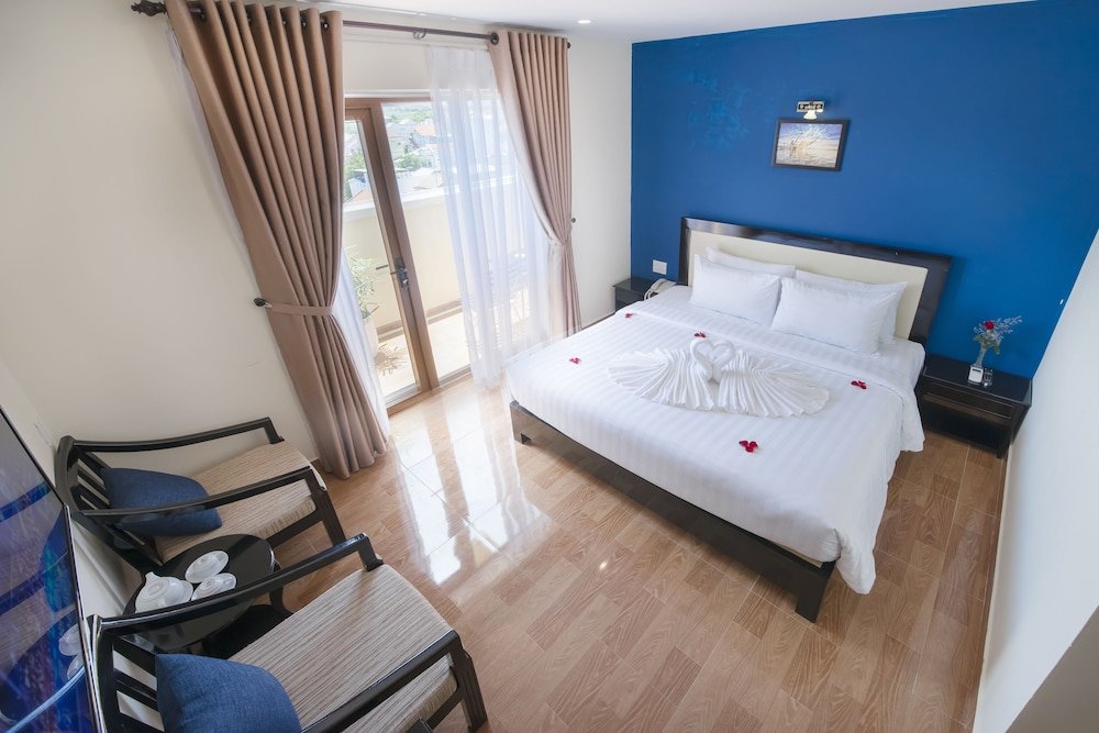 Supérieure double chambre avec balcon et Vue sur la ville Hoi An Rose Garden Hotel