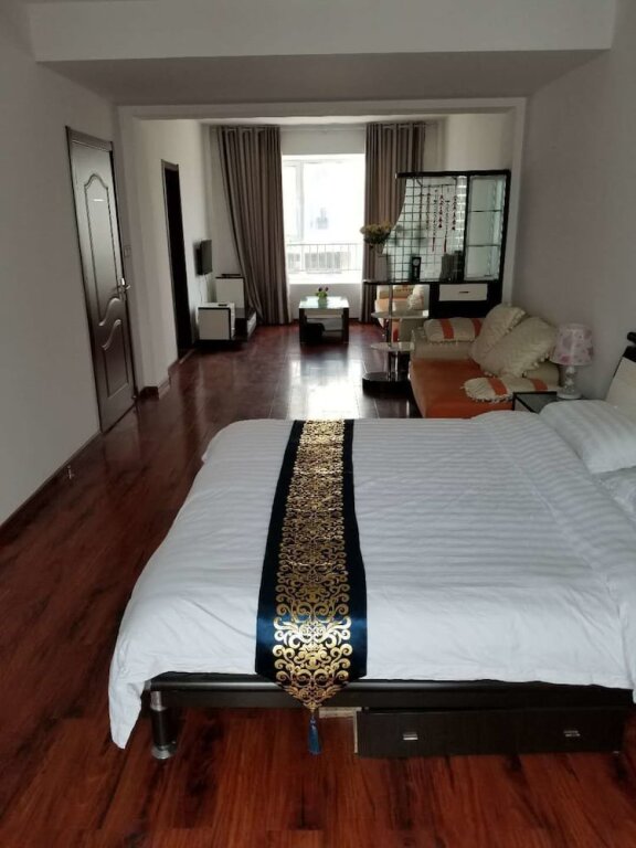 Lit en dortoir 6 chambres duplex avec balcon Rizhao M&S Aparthotel