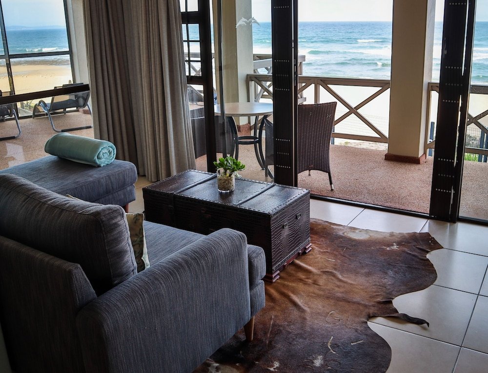 Номер Deluxe c 1 комнатой с видом на океан On the Beach Guesthouse Jeffreys Bay