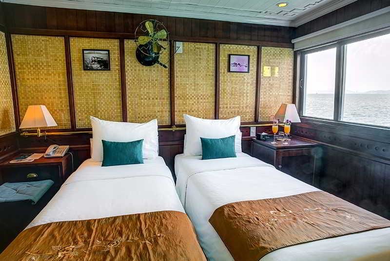 Camera doppia Deluxe Bhaya Halong Cruises