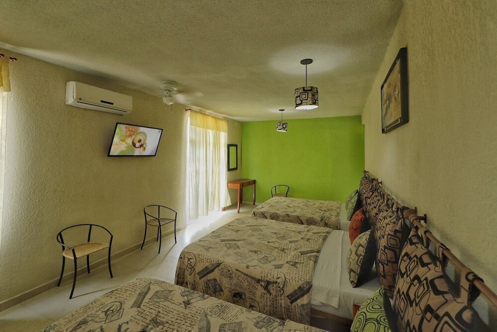 Standard Dreier Zimmer mit Balkon Hotel Cascada Huasteca
