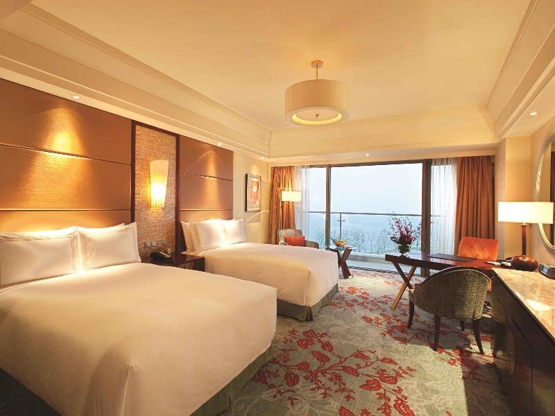 Standard Zimmer mit Balkon Fairmont Yangcheng Lake