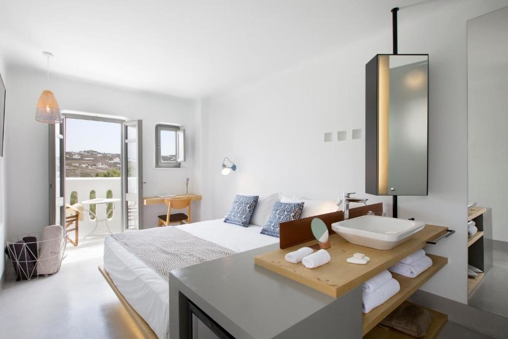 Habitación doble De lujo con vista al mar Dreambox Mykonos Suites