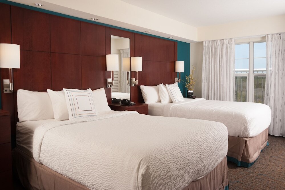 Suite 1 Schlafzimmer mit Balkon Residence Inn Fort Myers Sanibel