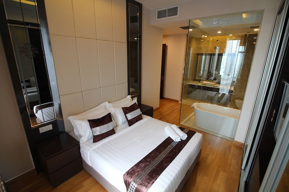 Люкс с 2 комнатами Dorsett Residences Bukit Bintang - Emy Room