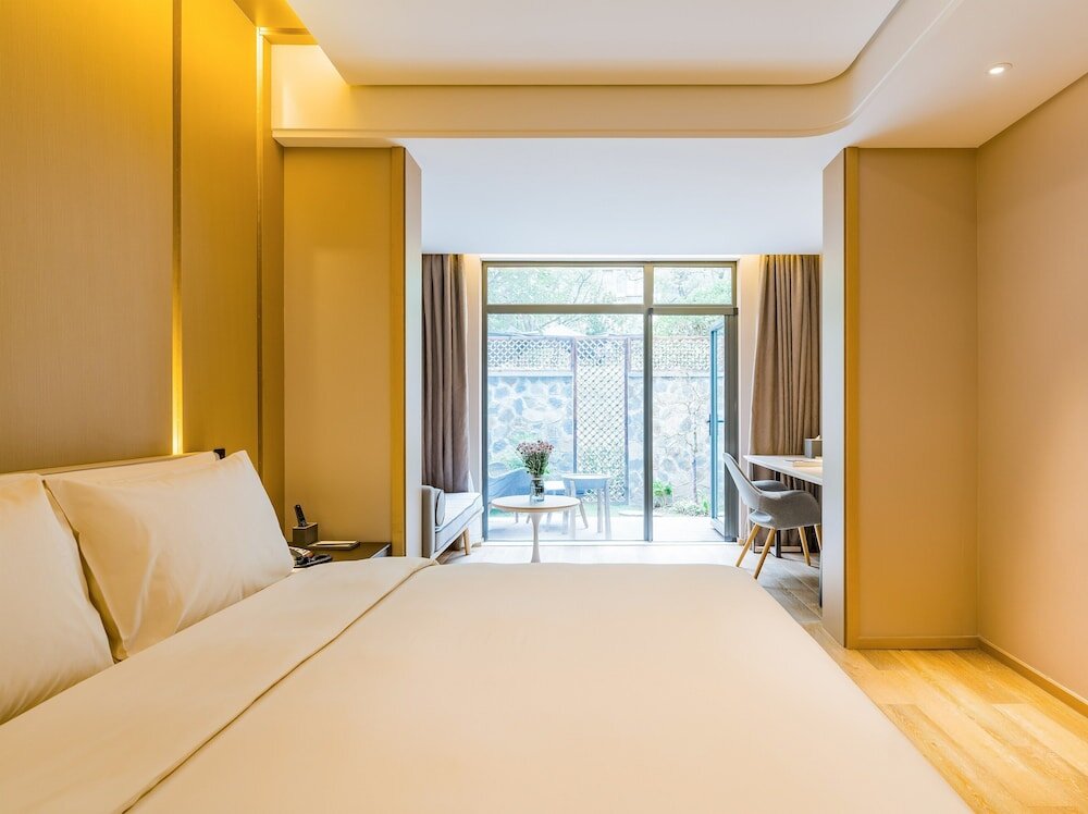 Standard Double Family room Atour Hotel Xiangxihai Qinhuangdao