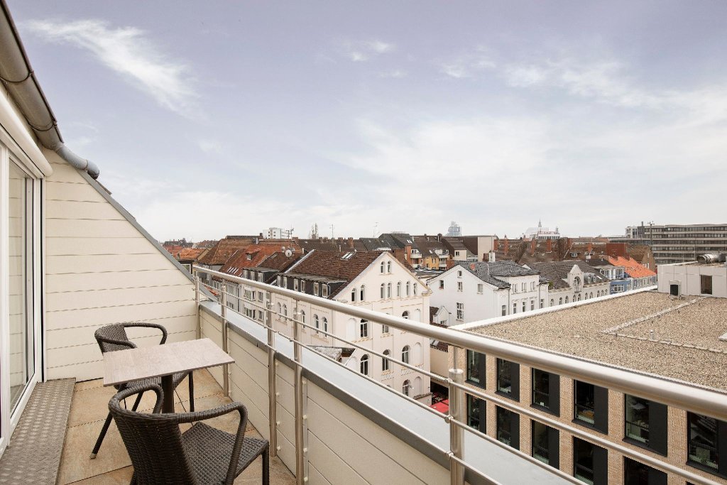 Habitación individual Estándar con balcón DoubleTree by Hilton Hannover Schweizerhof