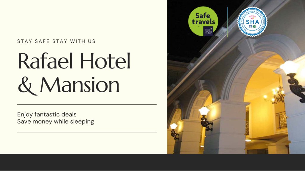 Кровать в общем номере Rafael Hotel and Mansion Bangkok - SHA Extra Plus Certified