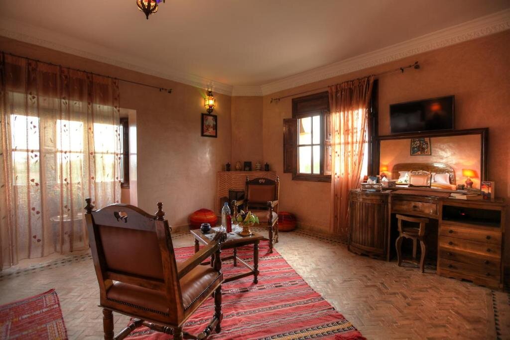 Deluxe chambre Villa Dar Mya Palmiers
