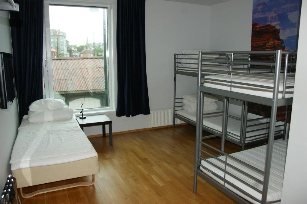 Кровать в общем номере (мужской номер) P-Hotels Brattøra