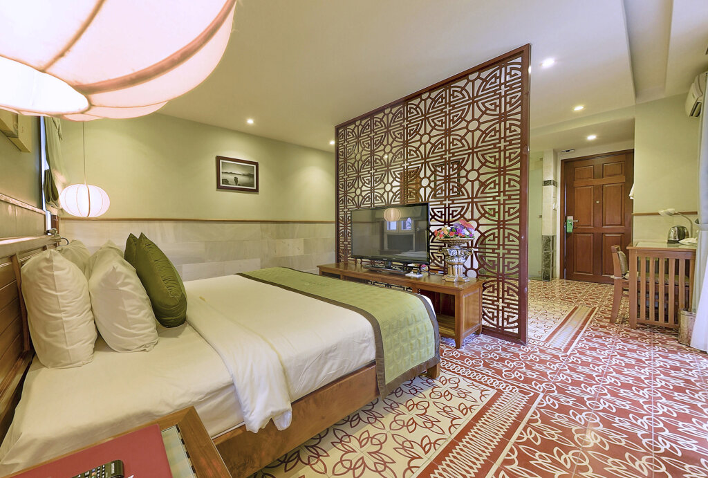 Deluxe double chambre avec balcon Green Heaven Hoi An Resort and Spa