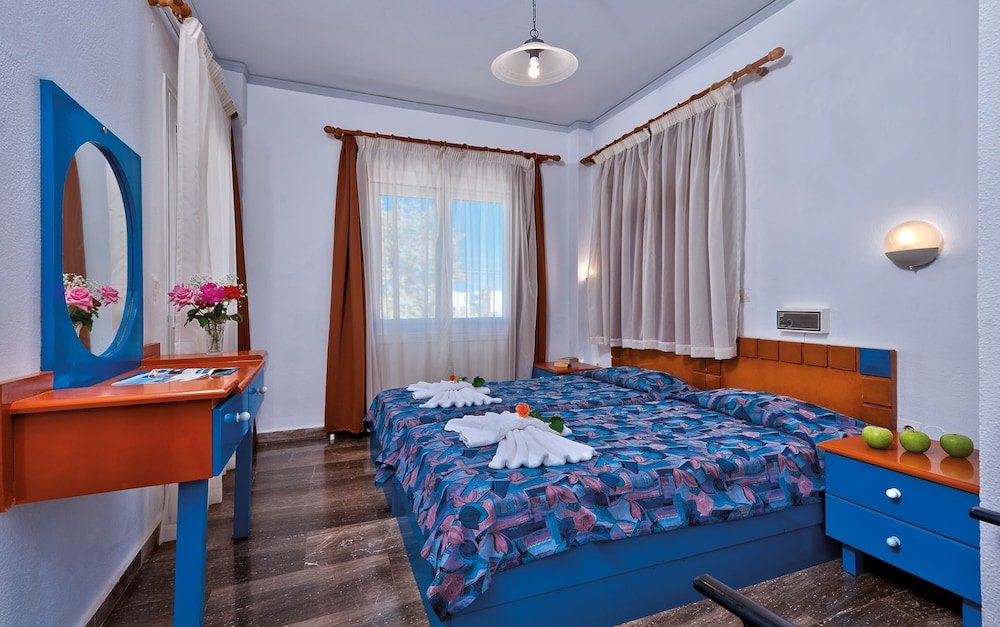 Apartment 1 Schlafzimmer mit Poolblick Hotel Koukouras