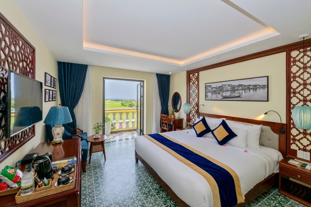 Deluxe Double room with balcony Le Pavillon Hoi An Boutique Hotel & Spa