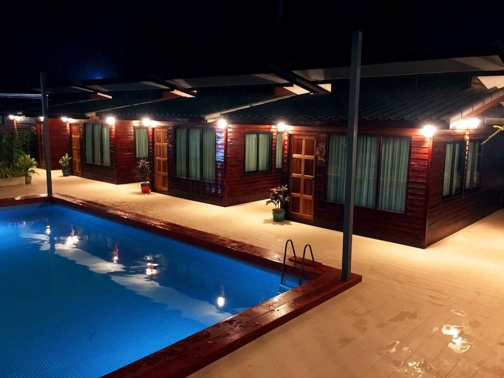 Camera singola Standard 1 camera da letto con vista sulla piscina Chuchaiburi Sri Amphawa
