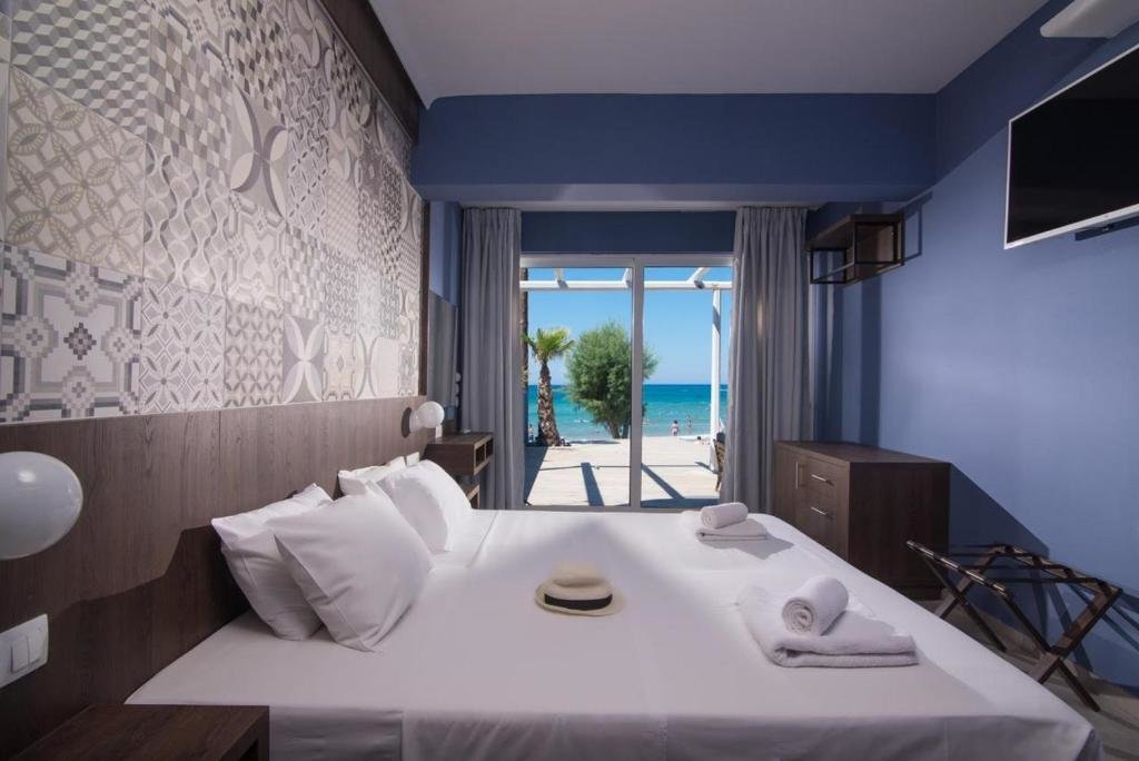 Habitación doble De lujo con vista al mar Stalis Hotel