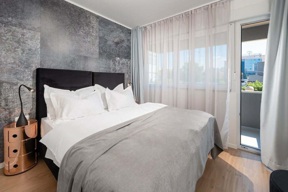 Habitación doble De lujo con balcón y con vista a la ciudad Skaline Luxury rooms Split