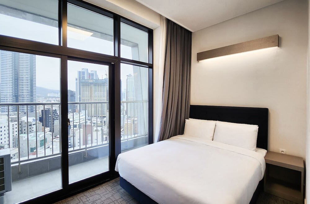 Standard Doppel Zimmer mit Stadtblick Haeundae Blue Story Hotel