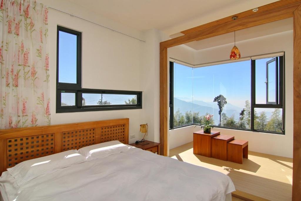 Superior Double room with mountain view Alishan B&B Yunmingi Aliscenery
