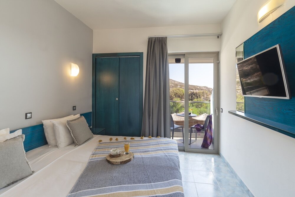 Двухместный номер Standard с балконом и с видом на море Oasis Hotel Prasonisi