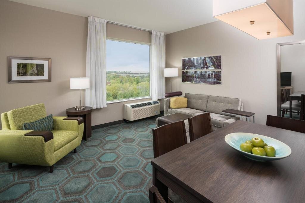 Люкс с 2 комнатами TownePlace Suites by Marriott Chicago Schaumburg