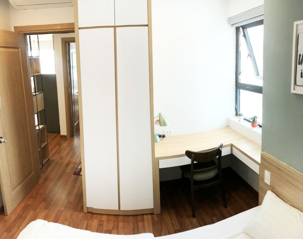 Апартаменты Standard с 2 комнатами с балконом Muong Thanh Apartment Sea View - 孟清海景公寓