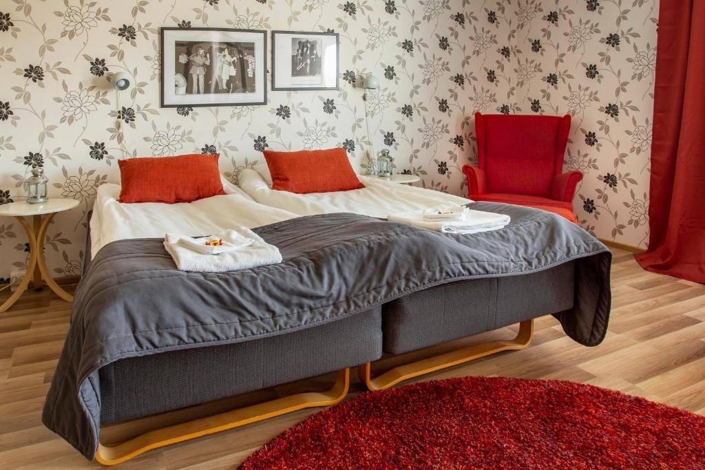 Standard Doppel Zimmer mit Blick Motelli-Ravintola Käpylä