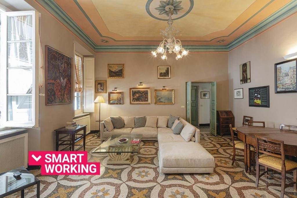 Апартаменты Fancy Apartment in Palazzo Grimaldi