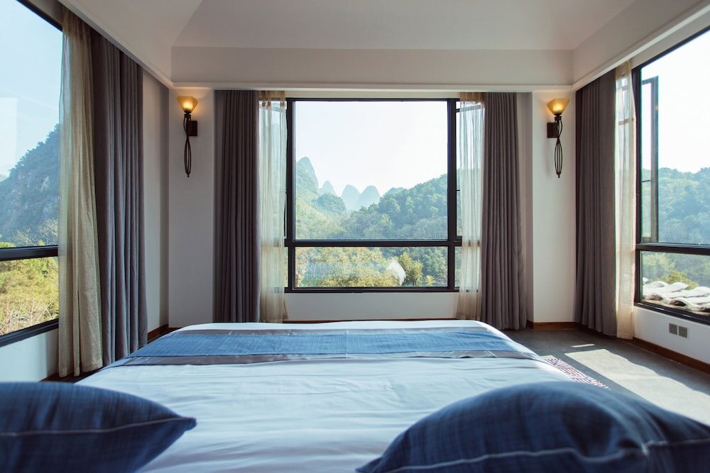 Семейный номер Standard c 1 комнатой с видом на реку Li River Resort