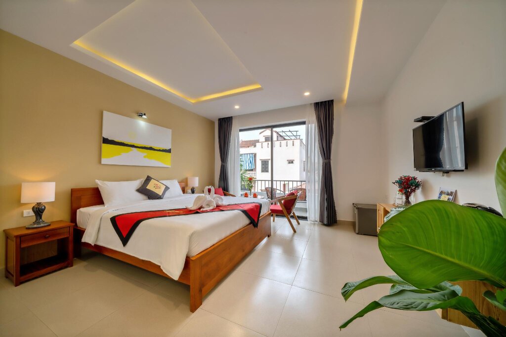 Deluxe Double room with balcony Tam Hong Phuc Homestay Hoi An