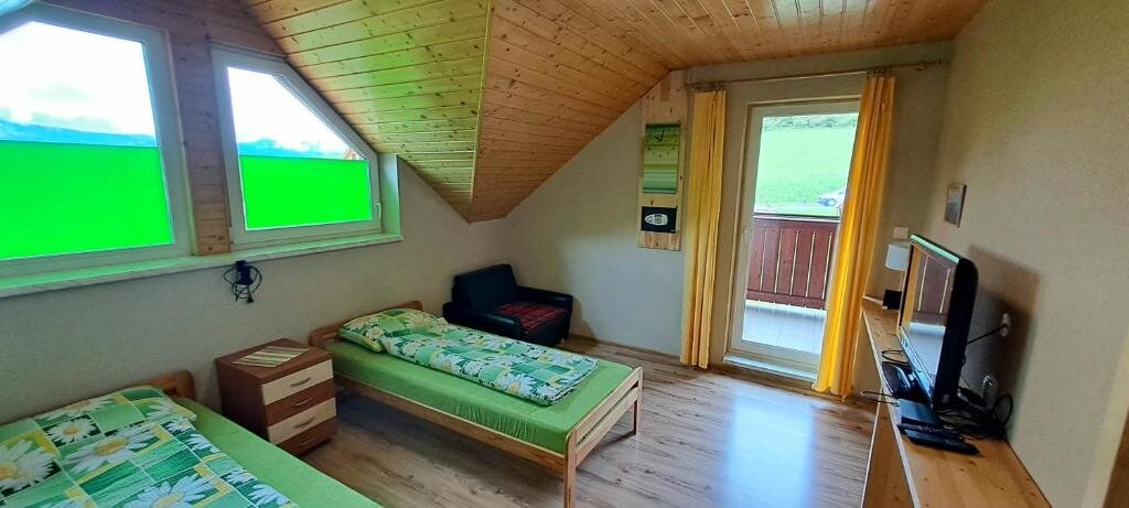 Standard Double room with balcony Ubytovanie U Huberta