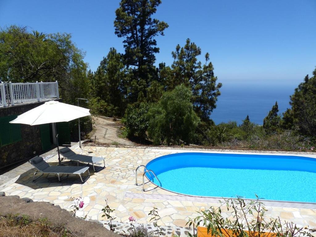 Villa Ferienvilla Finca Tijarafe mit beheiztem Pool