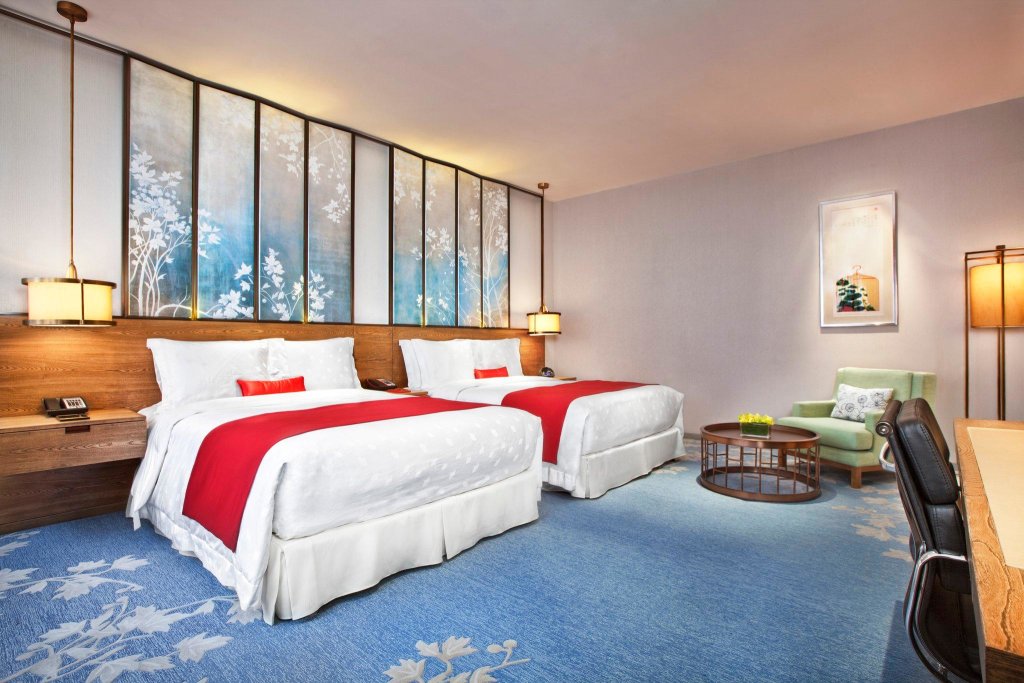 Premium quadruple chambre HUALUXE Shanghai Twelve At Hengshan, an IHG Hotel