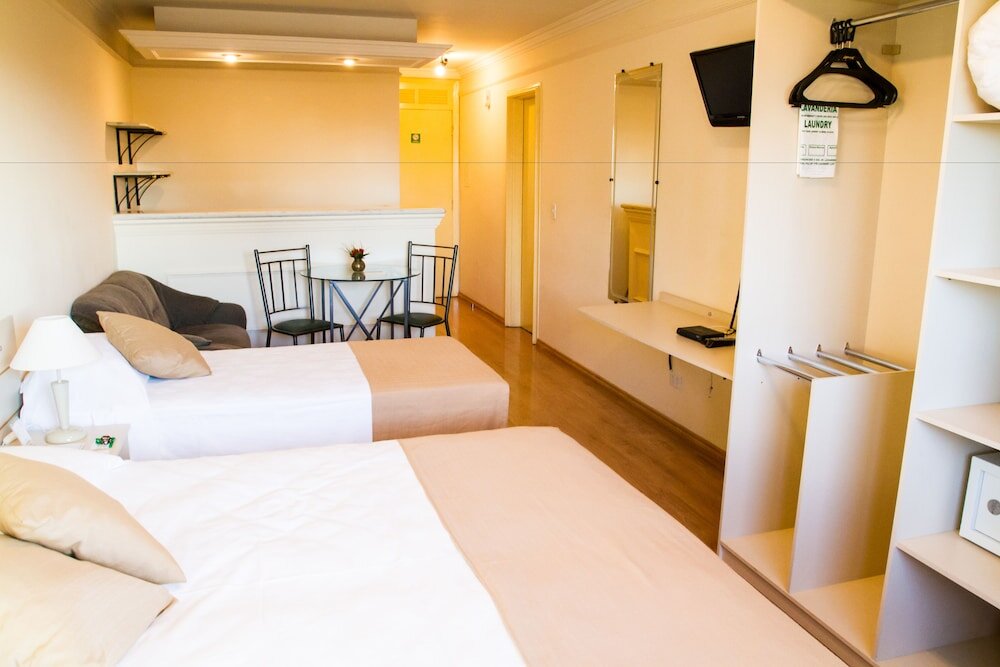 Deluxe triple chambre Vue sur la ville Harbor Self Buriti Hotel