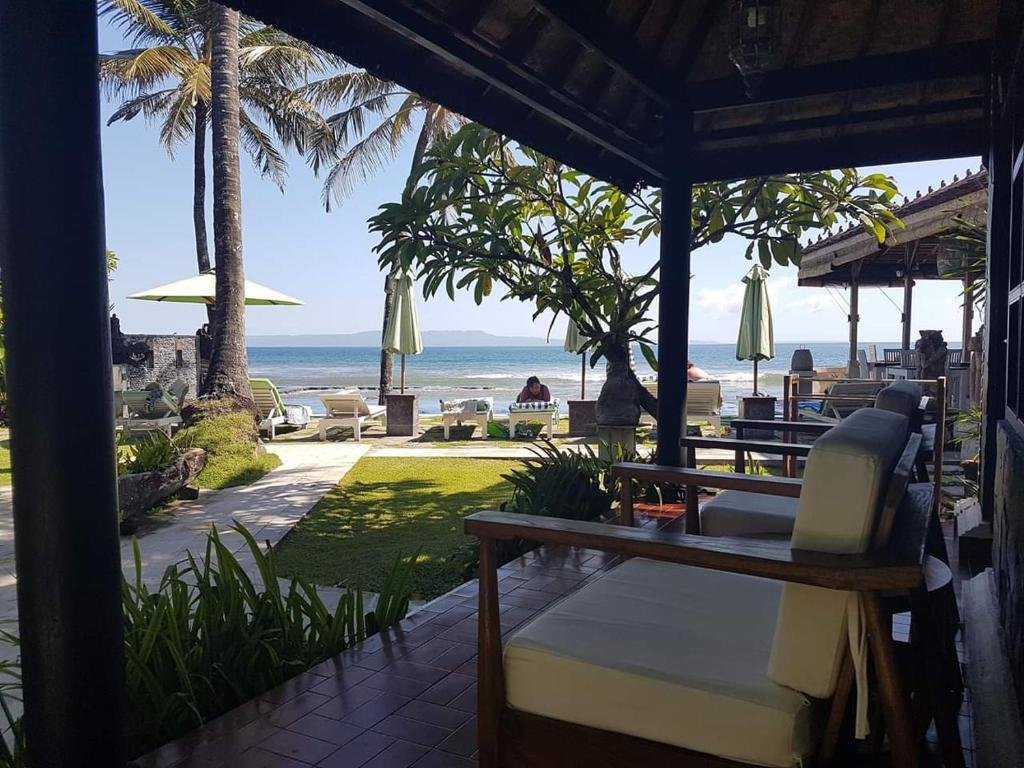 Deluxe Double room with sea view Bali Santi Bungalows
