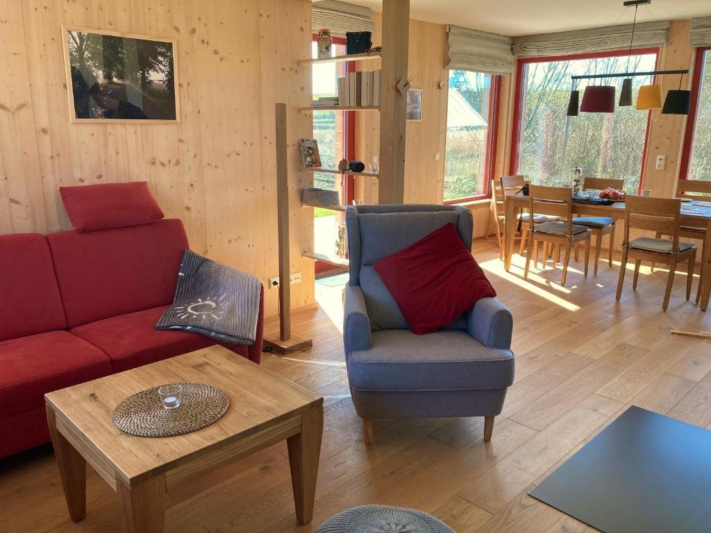 Cabaña 3 habitaciones Ferienhaus Leben PUR Bio-Ferienhaus aus Holz