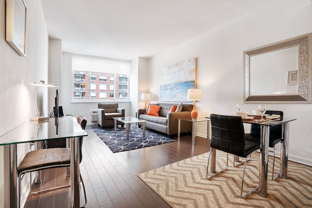 Апартаменты Luxury с 2 комнатами Bluebird Suites in Jersey City