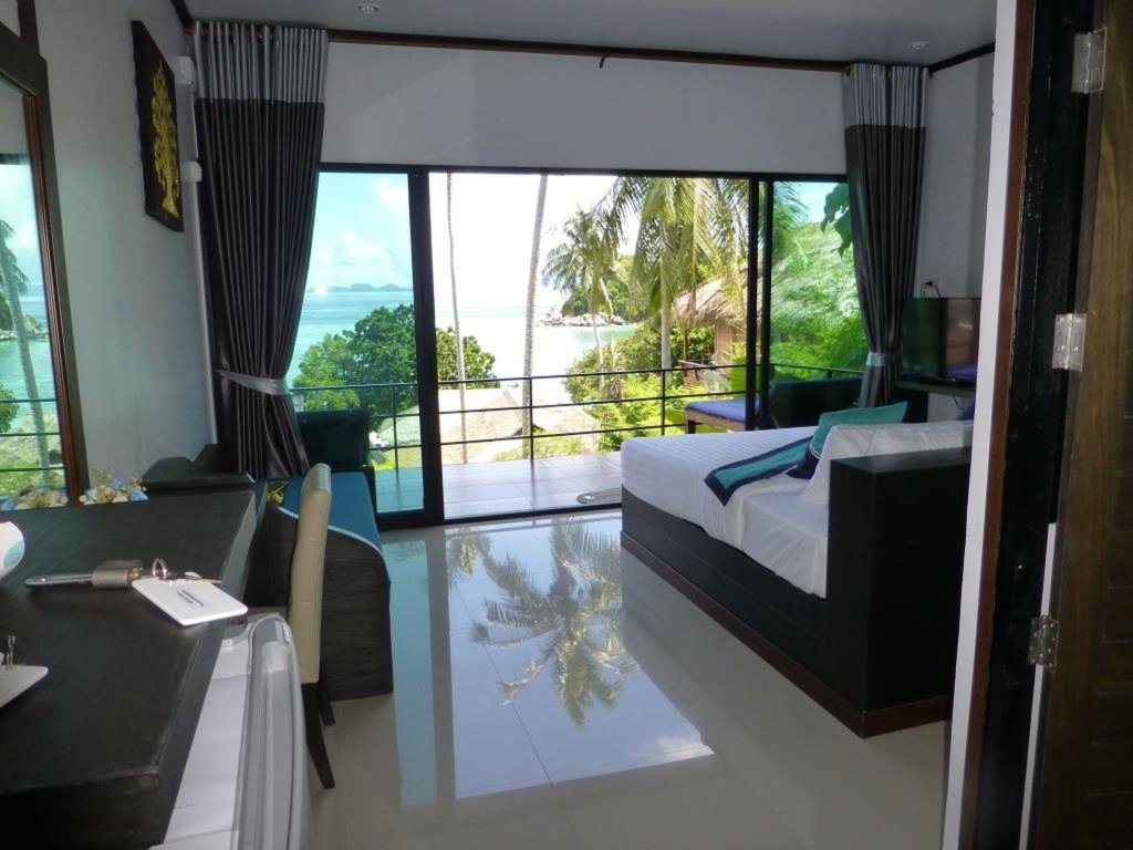 Habitación De lujo con vista al mar Kathalee Beach Resort Koh Lipe