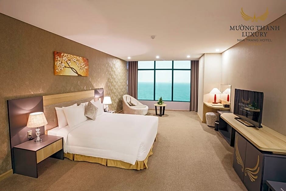 Номер Deluxe с видом на океан Mường Thanh Luxury Apartment