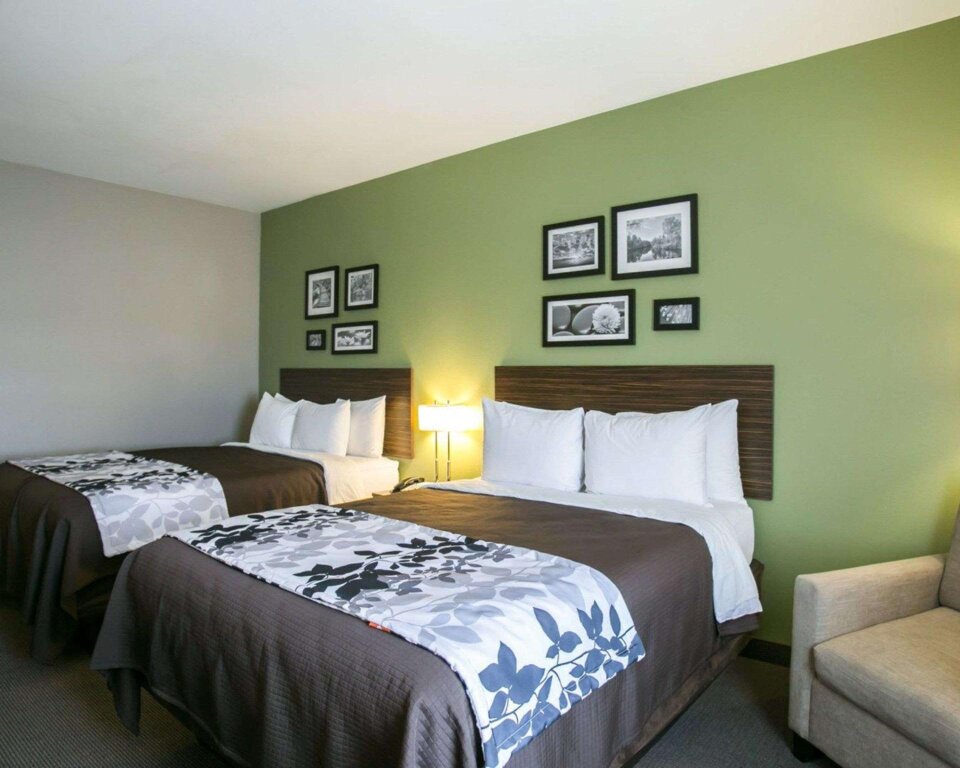 Standard Quadruple room Sleep Inn and Suites Round Rock - Austin North