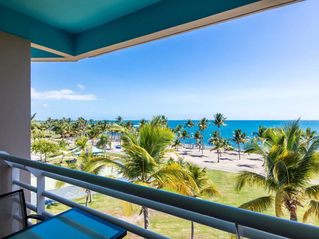 Standard Doppel Zimmer mit Balkon und mit Meerblick Hilton Ponce Golf & Casino Resort