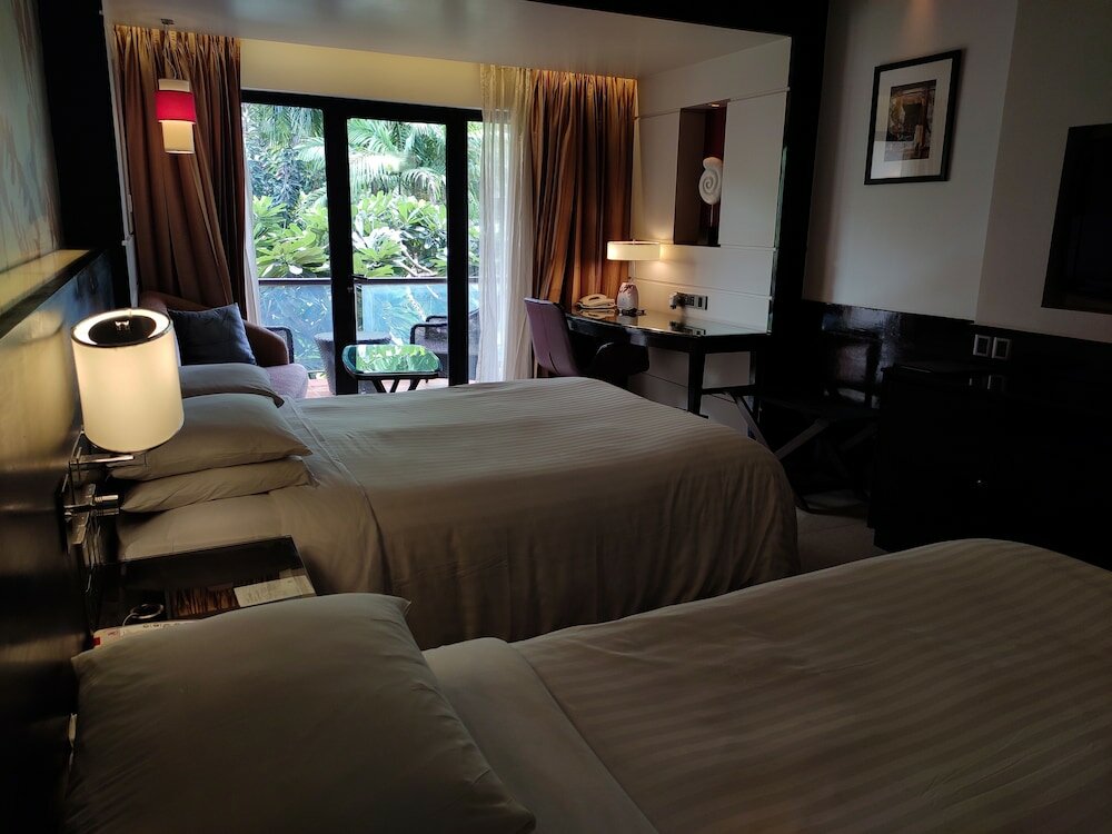 Standard Quadruple room with garden view Goa Marriott Resort & Spa