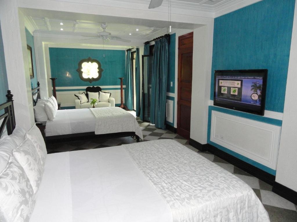Deluxe Doppel Zimmer mit Meerblick Hotel Villa Caletas