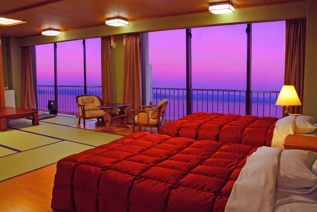 Habitación Estándar con vista al océano Ibusuki Onsen Hotel Syogetsu